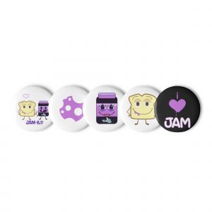 Moon Jam Pins (5-Pack)